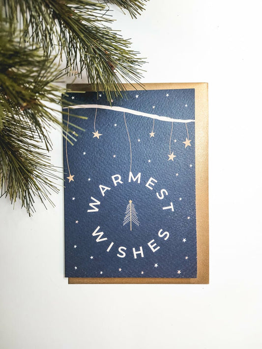 Kerstkaarten - Warmest Wishes